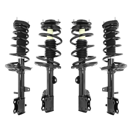 Unity 4-11617-15923-001 Front and Rear Complete Strut Assembly Kit 4-11617-15923-001